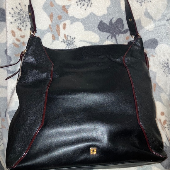 Kate Landry Leather Shoulder Bag NWOT - Picture 1 of 6